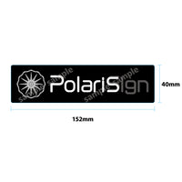 PolariSiginステッカー(大) 屋外対候性・耐水性