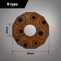 38explore 38灯 38-kT MIYABI ミヤビ レザーシェード 38エクスプローラー用レザーシェード
