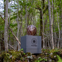 DIETZ・FEUERHAND etc オイルランタン交換用ホヤ 淙淙 黒柿