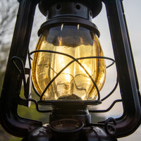 DIETZ・FEUERHAND etc オイルランタン交換用ホヤ 古色 琥珀