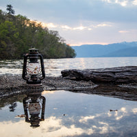 DIETZ・FEUERHAND etc オイルランタン交換用ホヤ 恋心 深緋