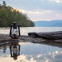 DIETZ・FEUERHAND etc オイルランタン交換用ホヤ 恋心 褐色