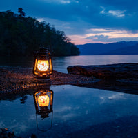 DIETZ・FEUERHAND etc オイルランタン交換用ホヤ 恋心 深緋