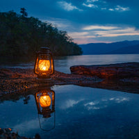 DIETZ・FEUERHAND etc オイルランタン交換用ホヤ 淙淙 黒柿