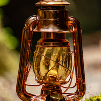 DIETZ・FEUERHAND etc オイルランタン交換用ホヤ 古色 琥珀