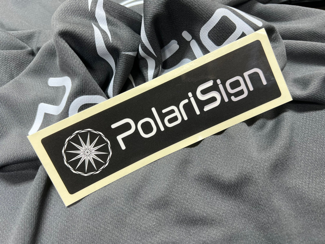PolariSiginステッカー(大) 屋外対候性・耐水性