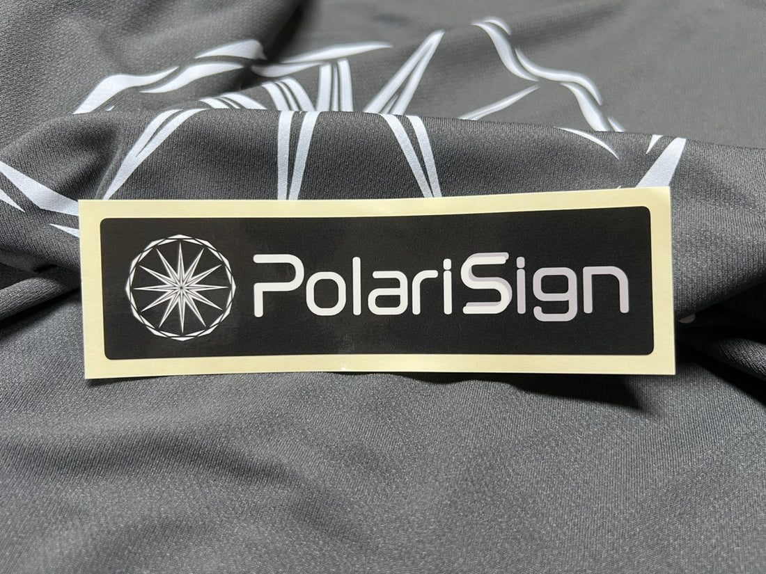 PolariSiginステッカー(大) 屋外対候性・耐水性