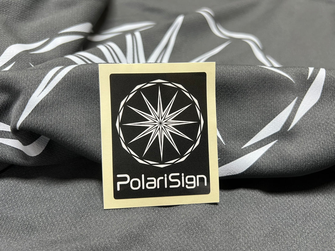 PolariSiginステッカー(小) 屋外対候性・耐水性