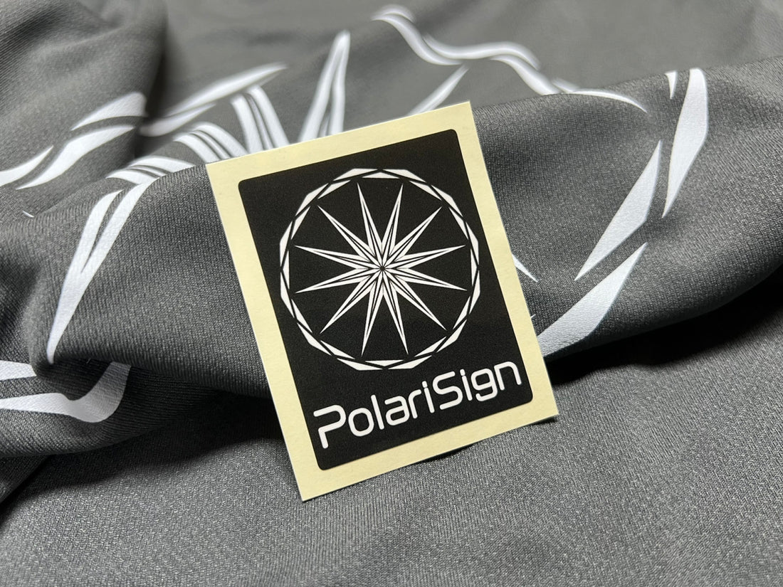 PolariSiginステッカー(小) 屋外対候性・耐水性