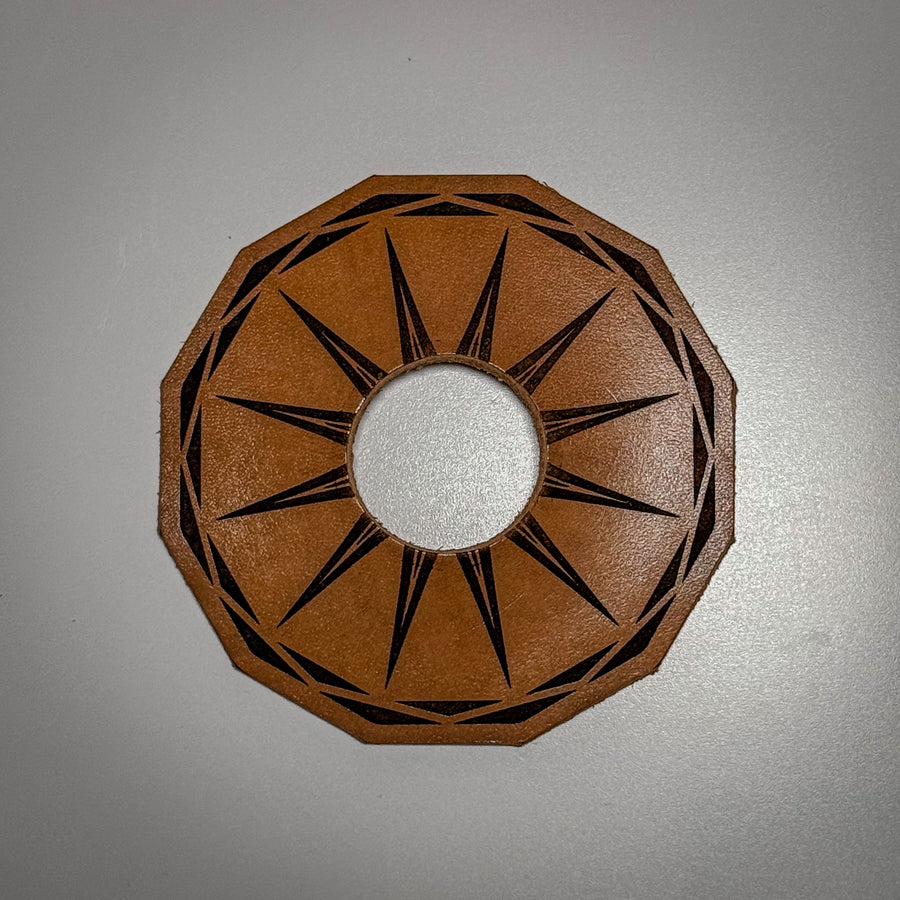 38explore 38灯 38-kT MIYABI ミヤビ レザーシェード　 38エクスプローラー用レザーシェード