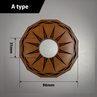 38explore 38灯 38-kT MIYABI ミヤビ レザーシェード　 38エクスプローラー用レザーシェード