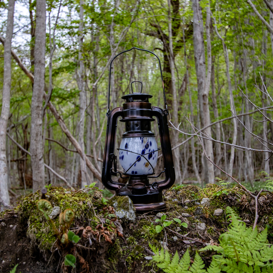 DIETZ・FEUERHAND etc オイルランタン交換用ホヤ　恋心 褐色