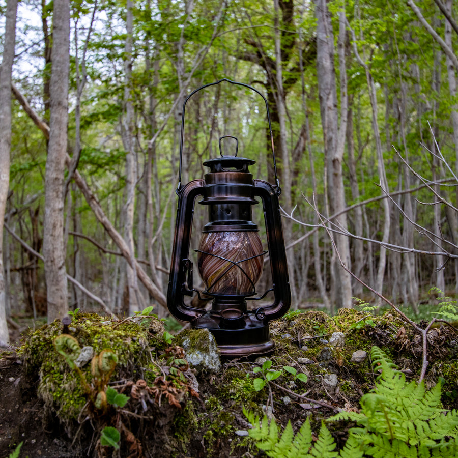 DIETZ・FEUERHAND etc オイルランタン交換用ホヤ　淙淙 黒柿