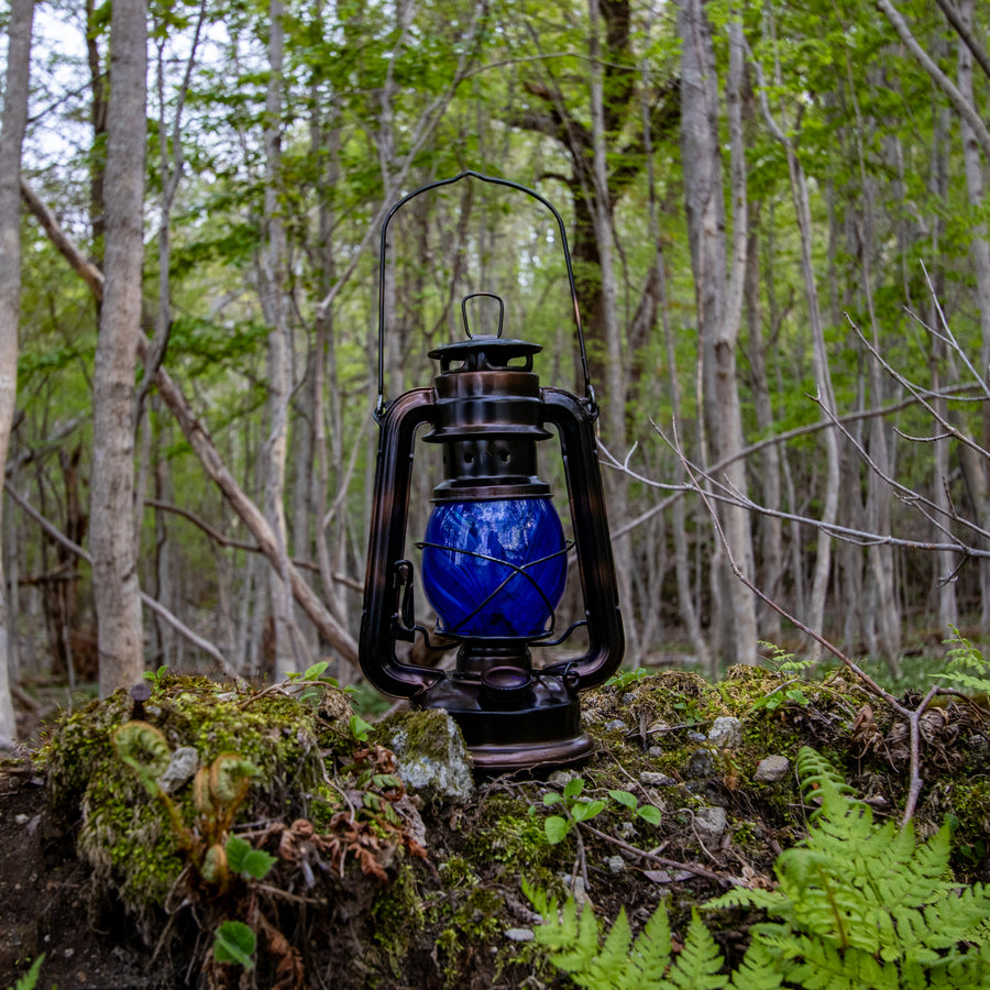 DIETZ・FEUERHAND etc オイルランタン交換用ホヤ　淙淙 瑠璃