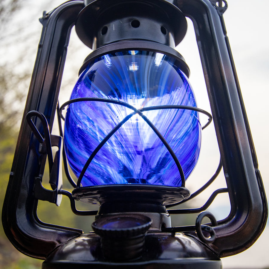 DIETZ・FEUERHAND etc オイルランタン交換用ホヤ　淙淙 瑠璃