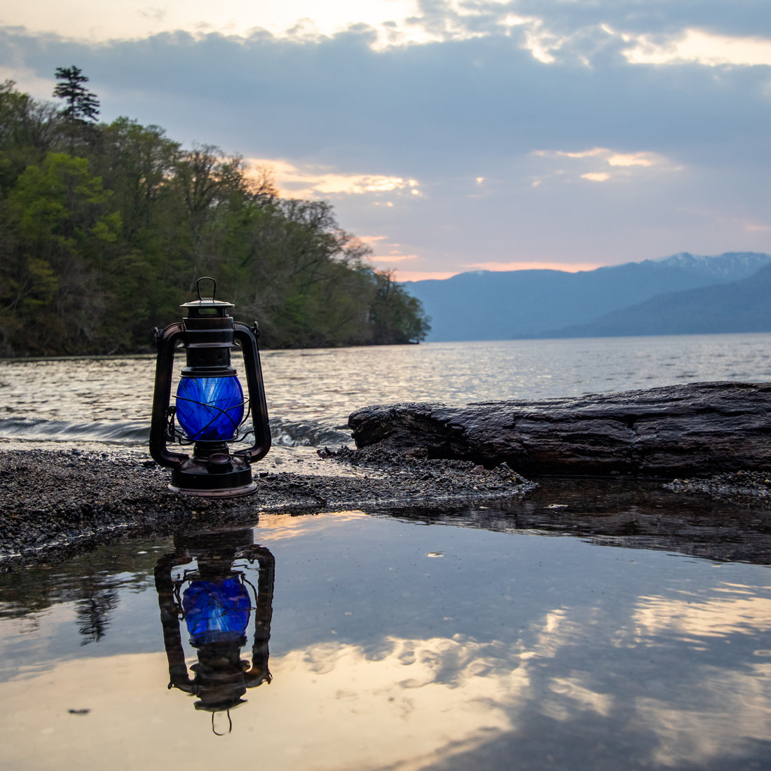 DIETZ・FEUERHAND etc オイルランタン交換用ホヤ　淙淙 瑠璃