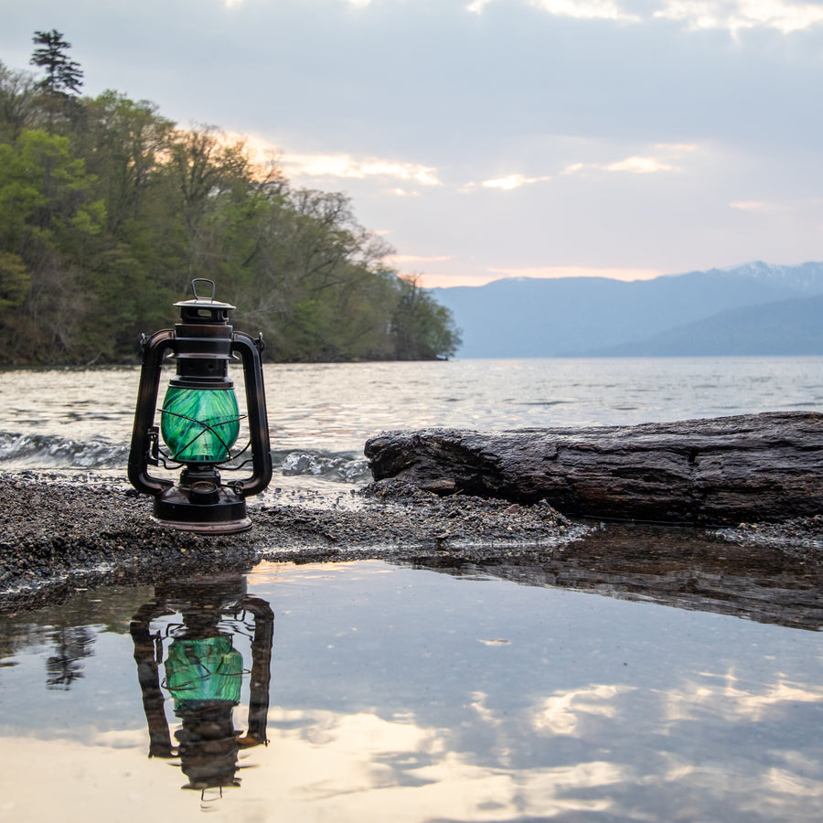 DIETZ・FEUERHAND etc オイルランタン交換用ホヤ　淙淙 常盤