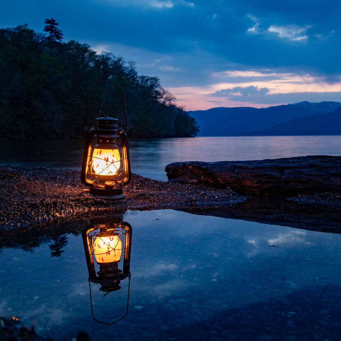 DIETZ・FEUERHAND etc オイルランタン交換用ホヤ　恋心 深緋