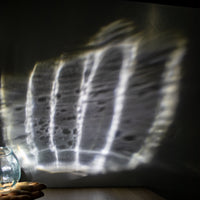 DIETZ・FEUERHAND etc オイルランタン交換用ホヤ　古色 薄氷