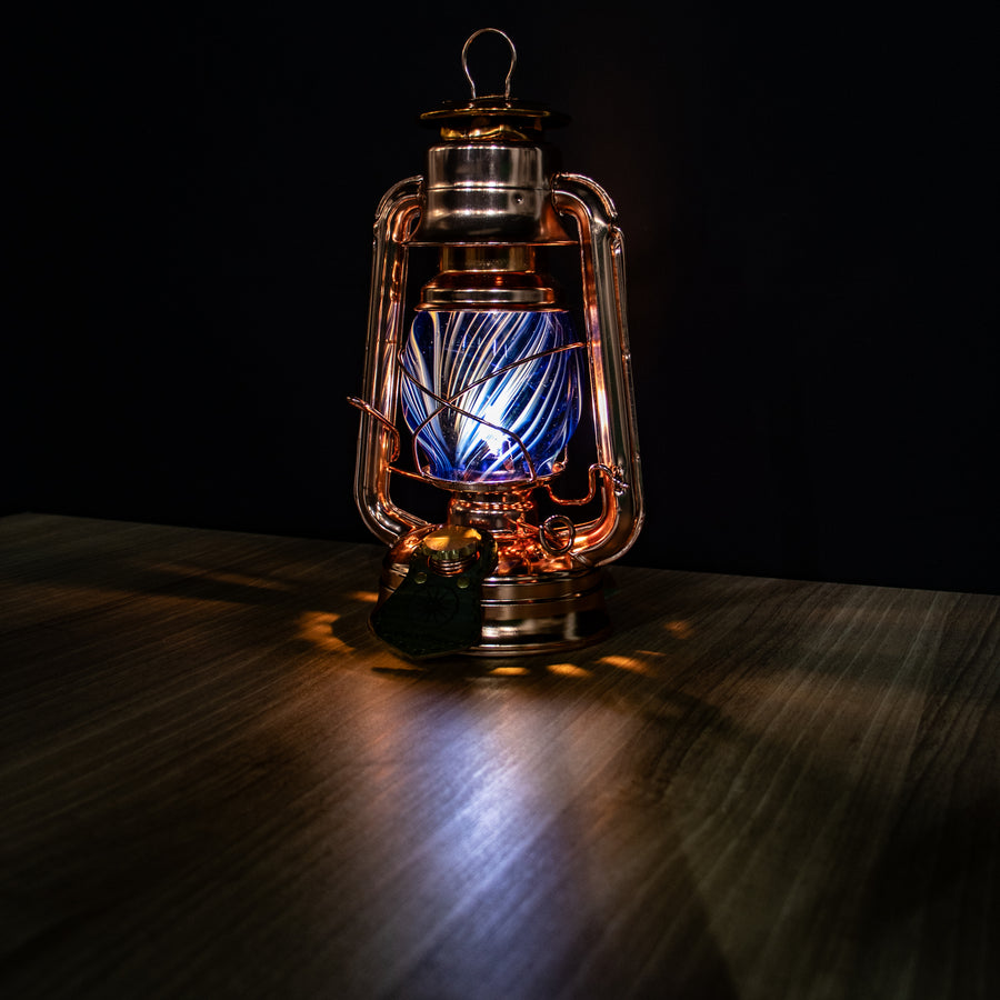 DIETZ・FEUERHAND etc オイルランタン交換用ホヤ　淙淙 瑠璃