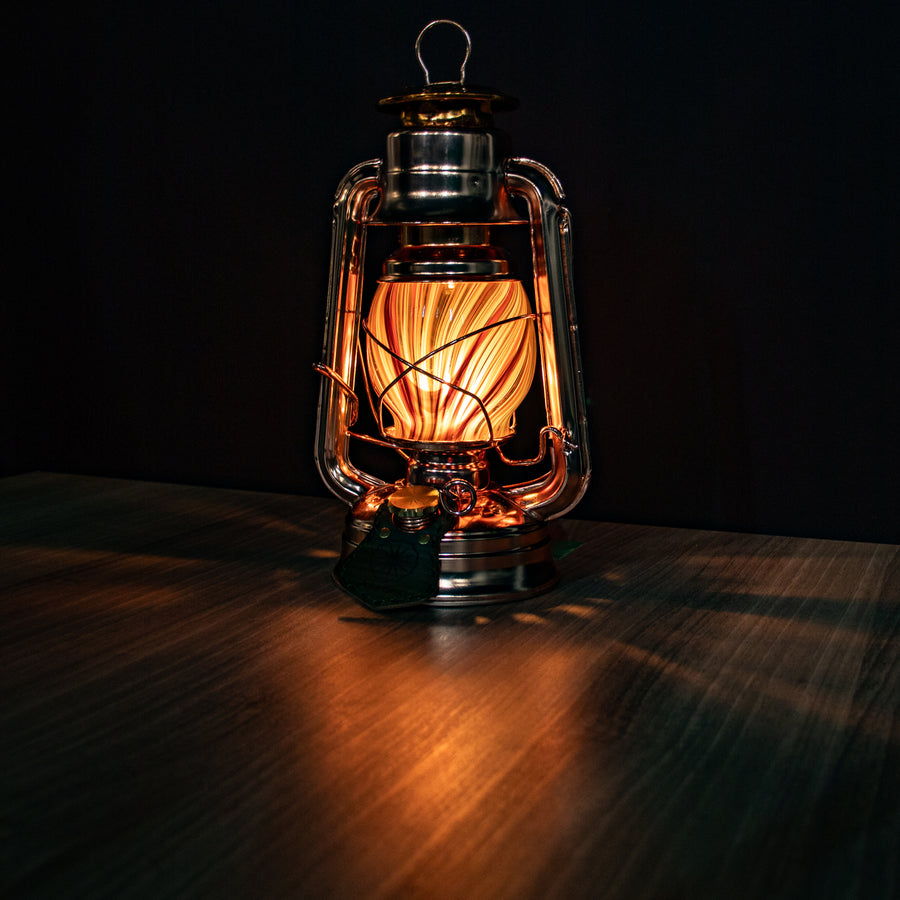 DIETZ・FEUERHAND etc オイルランタン交換用ホヤ　淙淙 黒柿